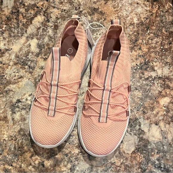 NEW Crane Ladies Memory Foam Walking Shoes- Pink, WOMENS SIZE 6 - Picture 4 of 8